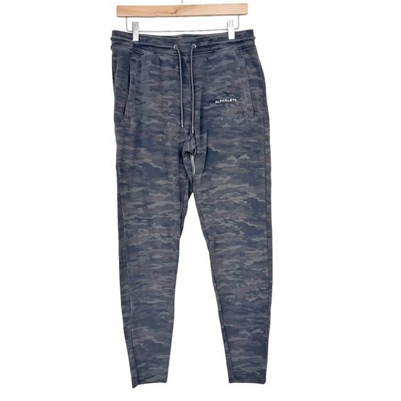 Alphalete Gray Camo Joggers Sz L - Picture 6 of 6